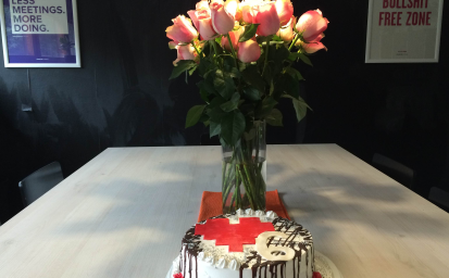 UX Passion's Birthday Cake